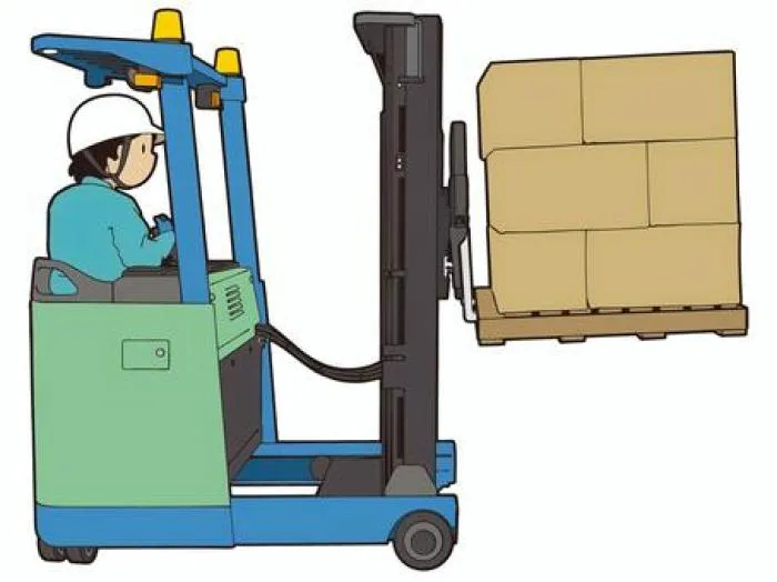 碧南市/リーチリフト作業