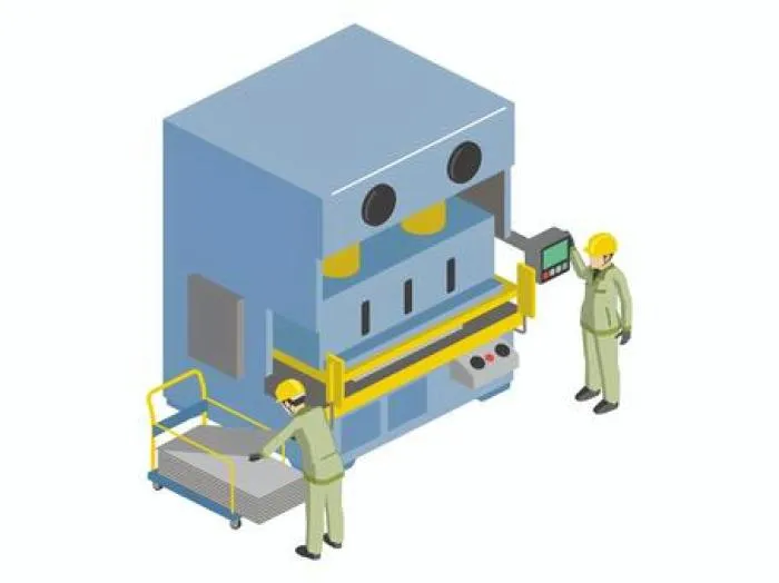 女性活躍中/プレス機械オペ